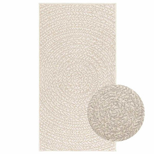 vidaXL Vloerkleed ZIZUR room binnen en buiten 60x110 cm jute look