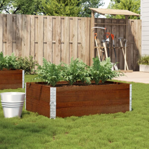 vidaXL Plantenbak 120x80 cm massief grenenhout bruin