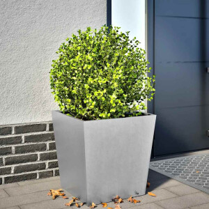 vidaXL Plantenbak 50x50x50 cm gegalvaniseerd staal