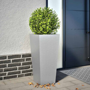 vidaXL Plantenbak 35x35x75 cm gegalvaniseerd staal