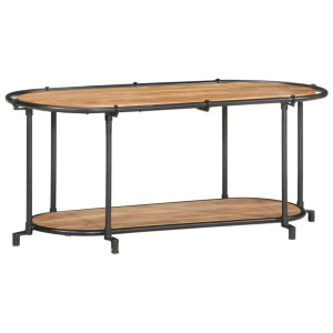 vidaXL Tv-meubel 100x42x40 cm massief acaciahout