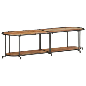 vidaXL Tv-meubel 160x42x40 cm massief acaciahout