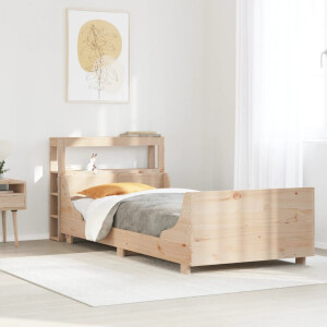vidaXL Bedframe zonder matras massief grenenhout 90x200 cm