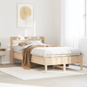 vidaXL Bedframe zonder matras massief grenenhout 90x200 cm