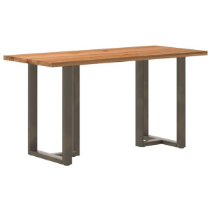 vidaXL Bartafel rechthoekig 180x80x92 cm massief eikenhout lichtbruin