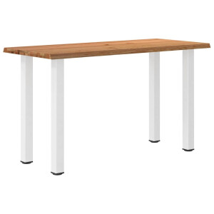 vidaXL Bartafel met natuurlijke rand 180x80x92 cm massief eikenhout