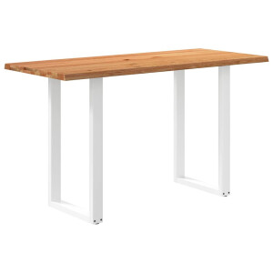 vidaXL Bartafel rechthoekig 180x80x102 cm massief eikenhout lichtbruin