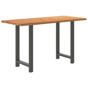 vidaXL Bartafel rechthoekig 180x80x102 cm massief eikenhout lichtbruin