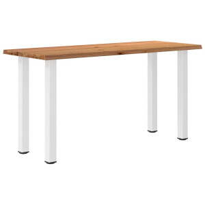 vidaXL Bartafel met natuurlijke rand 200x80x92 cm massief eikenhout