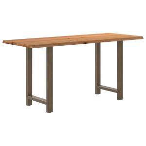 vidaXL Bartafel rechthoekig 200x80x92 cm massief eikenhout lichtbruin