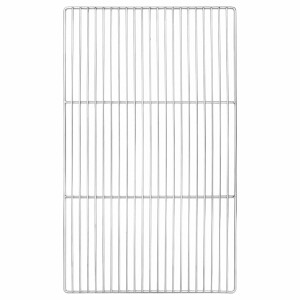 vidaXL Grillrooster Zilver 67 x 40 cm Roestvrij staal