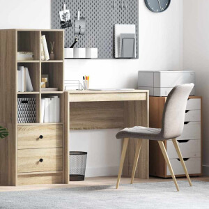 vidaXL Bureau Sonoma Eiken 80 x 40 x 76 cm