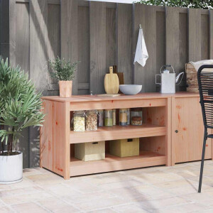 vidaXL Keukenkast met plank MEPPEL Bruin Eiken 106 x 55 x 64 cm