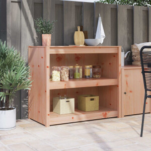 vidaXL Keukenkast met plank MEPPEL Bruin Eiken 106 x 55 x 92 cm