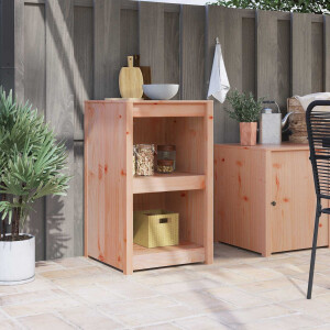 vidaXL Keukenkast met plank MEPPEL Bruin Eiken 55 x 55 x 92 cm