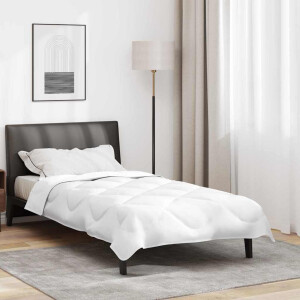 vidaXL Dekbed Wit 200 x 135 x 4 cm Polyester