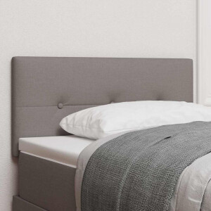 vidaXL LED Hoofdbord Taupe Stof