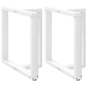 vidaXL Eettafelpoten 2 st T-vormig 70x35x(72-73) cm staal wit
