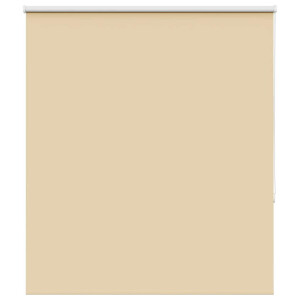 vidaXL Rolgordijn verduisterend 120x130 cm stofbreedte 116,6 cm beige