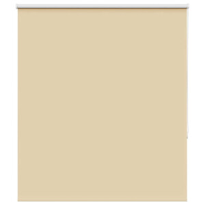 vidaXL Rolgordijn verduisterend 125x150 cm stofbreedte 121,6 cm beige