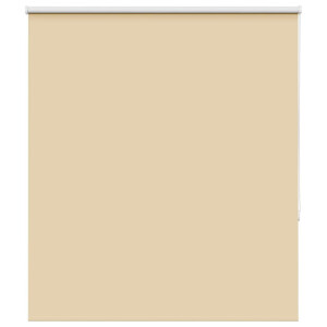 vidaXL Rolgordijn verduisterend 140x150 cm stofbreedte 136,6 cm beige