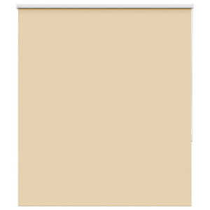 vidaXL Rolgordijn verduisterend 140x150 cm stofbreedte 136,6 cm beige