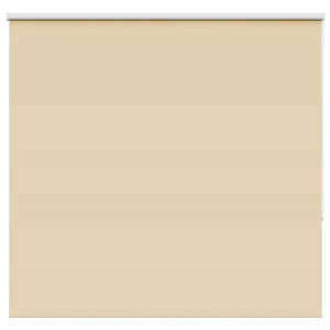 vidaXL Rolgordijn verduisterend 145x150 cm stofbreedte 141,6 cm beige
