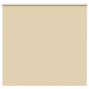 vidaXL Rolgordijn verduisterend 155x150 cm stofbreedte 151,6 cm beige