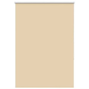 vidaXL Rolgordijn verduisterend 110x175 cm stofbreedte 105,7 cm beige
