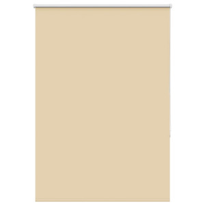 vidaXL Rolgordijn verduisterend 115x175 cm stofbreedte 110,7 cm beige