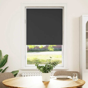 vidaXL Rolgordijn verduisterend 80x150cm stofbreedte 75,7 cm polyester