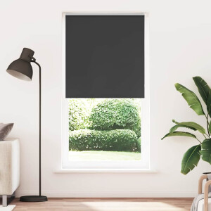 vidaXL Rolgordijn verduisterend 90x210cm stofbreedte 85,7 cm polyester