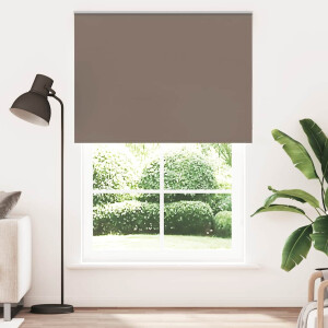 vidaXL Rolgordijn verduisterend koffie 165x210 cm stofbreedte 161,6 cm
