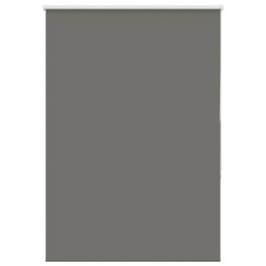vidaXL Rolgordijn verduisterend 110x175 cm stofbreedte 105,7 cm grijs