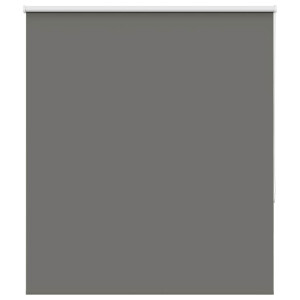 vidaXL Rolgordijn verduisterend 130x175 cm stofbreedte 126,6 cm grijs