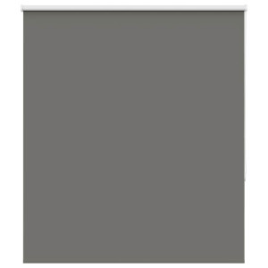 vidaXL Rolgordijn verduisterend 135x175 cm stofbreedte 131,6 cm grijs