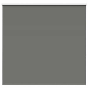 vidaXL Rolgordijn verduisterend 145x175 cm stofbreedte 141,6 cm grijs
