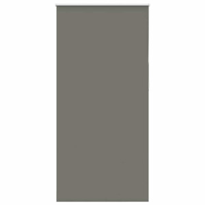 vidaXL Rolgordijn verduisterend 115x210 cm stofbreedte 110,7 cm grijs