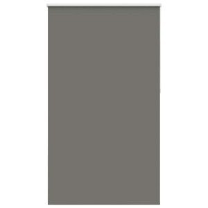 vidaXL Rolgordijn verduisterend 120x210 cm stofbreedte 116,6 cm grijs