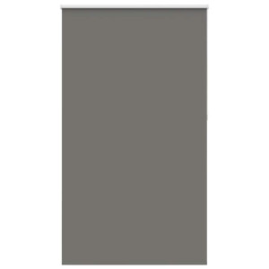 vidaXL Rolgordijn verduisterend 125x210 cm stofbreedte 121,6 cm grijs