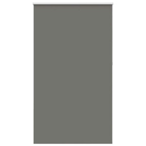 vidaXL Rolgordijn verduisterend 135x210 cm stofbreedte 131,6 cm grijs