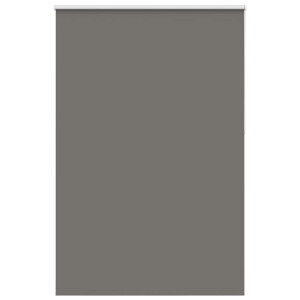 vidaXL Rolgordijn verduisterend 145x210 cm stofbreedte 141,6 cm grijs