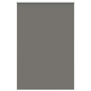 vidaXL Rolgordijn verduisterend 160x210 cm stofbreedte 156,6 cm grijs