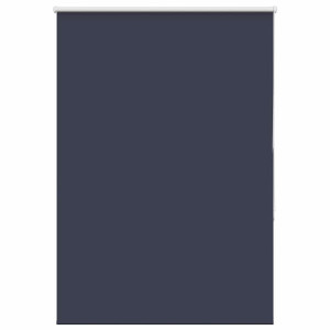 vidaXL Rolgordijn verduisterend 110x130 cm stofbreedte 105,7 cm blauw