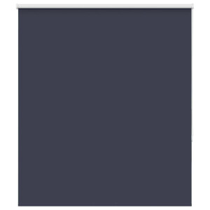 vidaXL Rolgordijn verduisterend 125x130 cm stofbreedte 121,6 cm blauw