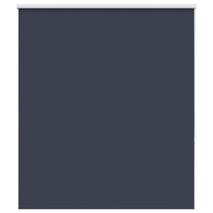 vidaXL Rolgordijn verduisterend 130x130 cm stofbreedte 126,6 cm blauw