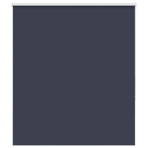vidaXL Rolgordijn verduisterend 140x130 cm stofbreedte 136,6 cm blauw