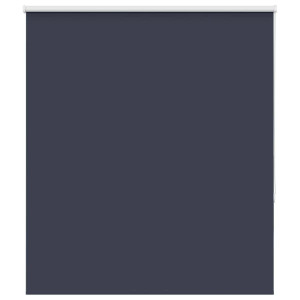 vidaXL Rolgordijn verduisterend 140x150 cm stofbreedte 136,6 cm blauw