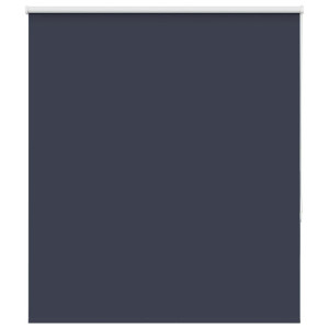 vidaXL Rolgordijn verduisterend 135x175 cm stofbreedte 131,6 cm blauw