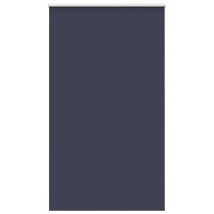 vidaXL Rolgordijn verduisterend 130x210 cm stofbreedte 126,6 cm blauw